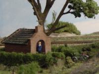 Boerderij in detail op de fiets naar de kapel